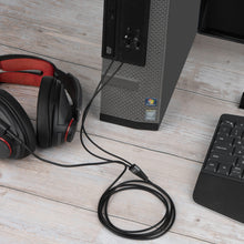 画像をギャラリービューアに読み込む, Geekria オーディオケーブル Sennheiser Game One、Game Zero、PC 373D、GSP 500、GSP 600 ヘッドセット対応 2.5mm - デュアル3.5mm Y字型交換ケーブル（2m）
