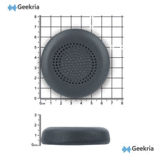 画像をギャラリービューアに読み込む, Geekria イヤーパッド互換性 パッド ロジクール Logitech Zone Wireless/ Zone Wireless Plus/ Zone 900 Headset (Do Not Fit Zone Wired/ Zone 750/ Zone Wireless 2) ヘッドホンに対応 パッド イヤー / イヤーカップ (プロテインレザー / チタン)
