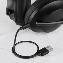 画像をギャラリービューアに読み込む, Geekria 充電ケーブル 互換性 Type-C 充電コード USB to USB-C ボーズ Bose Ultra Open Earbuds, QC Ultra, QCSE, QC45, Earbuds II, 700ANC に対応 (黒/30cm 2パック)
