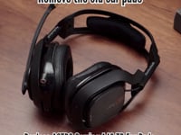 Geekria イヤーパッド QuickFit プロテインレザー 互換性 ヘッドバンパッド Astro A40 TR A50 ヘッドホンに対応 パッド イヤークッション / イヤーカップ (ブラック)