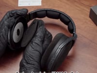Geekria イヤーパッド Comfort 互換性 パッド ゼンハイザー Sennheiser HD 660 S2, HD660 S, HD650, HD600, HD580, HD565, HD545, HD535, HD525 ヘッドホンに対応 パッド イヤークッション / イヤーカップ (ベロア / ブラック)