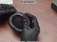 ギャラリービューアGeekria イヤーパッド QuickFit 互換性 パッド エディファイアー Edifier W830BT, W860NB ヘッドホンに対応 イヤパッド/イヤークッション/イヤーカップ ( プロテインレザー / ブラック )に読み込んでビデオを見る
