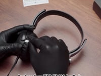 Geekria イヤーパッド QuickFit 互換性 パッド ソニー SONY MDR-XB400 ヘッドホンに対応 パッド イヤー / イヤーカップ (プロテインレザー / ブラック)
