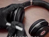 Geekria QuickFit イヤーパッド 互換性 パッド モンスター Monster Beats Studio 1.0 (1st Gen) ヘッドホンに対応 イヤパッド/イヤークッション/イヤーカッププロテインレザー ( ブラック)