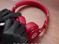 Geekria QuickFit イヤーパッド 互換性 パッド モンスター Monster ビート Beats MIXR ヘッドホンに対応 イヤパッド/イヤークッション/イヤーカップ ( プロテインレザー / ブラック)