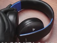 Geekria イヤーパッド QuickFit 互換性 パッド ソニー Sony PlayStation Gold Wireless Stereo CECHYA-0083 ヘッドホンに対応 パッド イヤー / イヤーカップ ( プロテインレザー / 白い )
