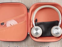 Geekria ケース Shield ヘッドホンケース 互換性 ハードケース 旅行用 ハードシェルケース バングアンドオルフセン Bang & Olufsen Beoplay H95, H9 3rd Gen, H9i, H8, H8i, H6, H4, H2, Beoplay Portal Gaming に対応 収納ポーチ付き (ブラック)