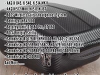 ギャラリービューアGeekria ハードケース ATH-ADX5000, ATH-AD500X, ATH-AD2000X, ATH-AD900X, AKG K361, K371, K701, Q701, K712, Sony Z7, Sennheiser HD660 S, HD800, HD650, HD600, HD598, HD 400 PRO 等大型なヘッドホン対応 保護ケース 旅行バッグに読み込んでビデオを見る
