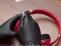 ギャラリービューアGeekria Elite イヤーパッド 互換性 パッド Beats Studio 3 Wireless, Studio 3.0 Wireless (A1914) ヘッドホンに対応 イヤパッド/イヤークッション/イヤーカップ (シープスキン / ブルー)に読み込んでビデオを見る
