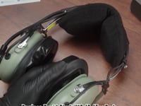 Geekria イヤーパッド Sport 互換性 パッド David Clark H10-60 H10-20 H10-13.4 H10-76 H10-30 H10-13S ヘッドホンに対応 パッド イヤー / イヤーカップ ( 冷却ジェル / ブラック)