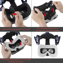 画像をギャラリービューアに読み込む, Geekria アイマスク HTC VIVE Pro Virtual カバー VR体験用 衛生布 Facial Mask Eye Mask 使い捨てカバー (フェイス*1 + カバー *100 )
