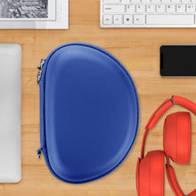 画像をギャラリービューアに読み込む, Geekria Shield ケース 互換性あ Beats SoloHD, Solo3.0, Solo2.0 ヘッドホンに対応 交換 保護 用のハードケース ハードシェルトラベルキャリングバッグ アクセサリー用のスペースがあり (ブルー)
