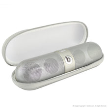 画像をギャラリービューアに読み込む, ケースBeats by Dr. Dre Pill 1.0/2.0 Bluetooth Wireless Portable Speaker対応キャリングバッグ(銀)
