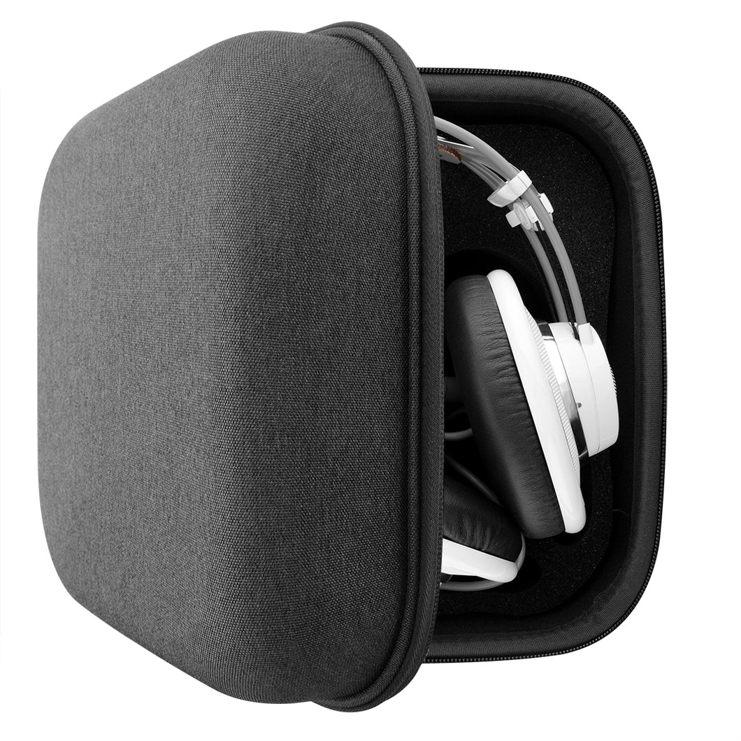 Geekria ケース 互換性 UltraShell ヘッドホンケース ハードケース 旅行用 ハードシェルケース AKG K701, K702, Q701, K712, K601, K240, K242, K271 に対応 収納ポーチ付属 (グレー)