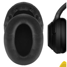 画像をギャラリービューアに読み込む, Geekria イヤーパッド QuickFit 互換性 パッド Sony WH1000XM3 ヘッドホンに対応 パッド イヤー / イヤーカップ (プロテインレザー / ブラック)
