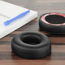 画像をギャラリービューアに読み込む, Geekria QuickFit イヤーパッド 互換性 パッド ビーツバイドクタードレ Beats Solo 2 Wireless, Solo2.0 Wireless (B0534) On-Ear ヘッドホンに対応 イヤパッド/イヤークッション/イヤーカップ ( プロテインレザー / ブラック)
