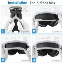 画像をギャラリービューアに読み込む, Geekria ヘッドバンド 互換性 ヘッドホンヘッドバンド AirPods Max 対応 交換用 パッド (グレー)
