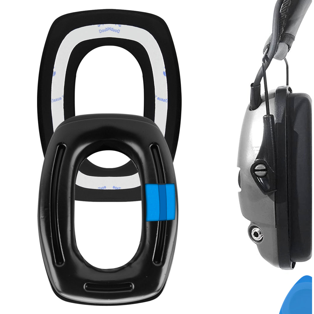 Geekria イヤーパッド Sport 互換性 パッド Howard Leight Impact Sport, Pro, Sync, Leightning ヘッドホンに対応 パッド イヤー / イヤーカップ ( 冷却ジェル / ブラック)