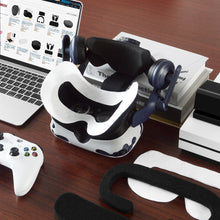 画像をギャラリービューアに読み込む, Geekria アイマスク HTC VIVE Pro Virtual カバー VR体験用 衛生布 Facial Mask Eye Mask 使い捨てカバー (フェイス*1 + カバー *100 )
