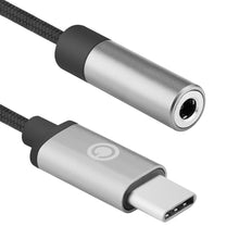 画像をギャラリービューアに読み込む, Geekria USB Type C → 3.5mm オーディオ変換ケーブル USB-C to 3.5mm メス 高耐久ナイロン ヘッドフォン ジャック アダプタイヤーホン 変換 コード ヘッドフォン ジャック アダプタイヤーホン 変換 コード Sony Xperia, Huawei, Sharp Aquos, HTC U11, ASUS, Samsung, Google Pixel 2/2XL MacPro Air 等に用 12cm

