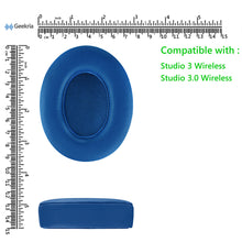 画像をギャラリービューアに読み込む, Geekria イヤーパッド Performance 互換性 パッド Beats Studio 3 Wireless, Studio 3.0 Wireless (A1914) ヘッドホンに対応 パッド イヤー / イヤーカップ ( プロテインレザー / ブルー / 極太)
