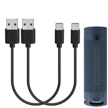 画像をギャラリービューアに読み込む, Geekria 充電ケーブル 互換性 QuickFit Type-C充電コード USB to USB-C Sony SRS-XB43, SRS-XB33, SRS-XB23 に対応 (黒/30cm)
