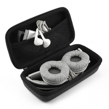 画像をギャラリービューアに読み込む, Sennheiser PX100-II, PX200, PX80対応ヘッドホンケース ヘッドホンキャリングケース バッグ(ブラック)
