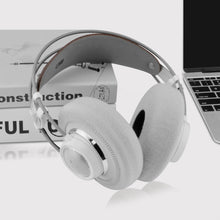 画像をギャラリービューアに読み込む, Geekria カバー 2 ペア 互換性 イヤーパッドカバー 劣化防止、防塵 ヘッドホン交換用 ストレッチニット 11-16CM ヘッドホン用 洗濯可 (大型 / グレー)
