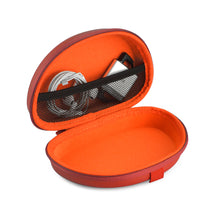 画像をギャラリービューアに読み込む, Geekria UltraShell ケース 交換用 SoloHD ヘッドホンに対応 交換 保護 用の ハードケース ハードシェルトラベルキャリングバッグ アクセサリー用のスペースがあり (赤)
