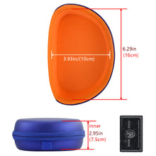 画像をギャラリービューアに読み込む, Geekria Shield ケース 互換性あ Beats SoloHD, Solo3.0, Solo2.0 ヘッドホンに対応 交換 保護 用のハードケース ハードシェルトラベルキャリングバッグ アクセサリー用のスペースがあり (ブルー)
