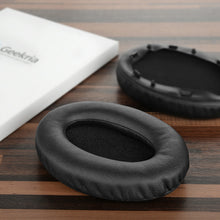 画像をギャラリービューアに読み込む, Geekria イヤーパッド QuickFit 互換性 パッド Sony WH1000XM3 ヘッドホンに対応 パッド イヤー / イヤーカップ (プロテインレザー / ブラック)
