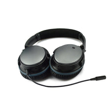 画像をギャラリービューアに読み込む, ケーブルBose SoundTrue/SoundTrue II,QC25等対応2.5 mm Male to 3.5 mm Femaleケーブル25cmオーディオアダプターコード(ブラック)
