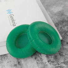 画像をギャラリービューアに読み込む, Geekria QuickFit Protein Leather 互換性 イヤーパッド SoloHD On-Ear ヘッドホンに対応 イヤパッド/イヤークッション/イヤーカップ (Green)
