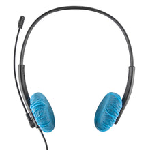 画像をギャラリービューアに読み込む, Geekria カバー 20個入(10ペア) ヘッドセットカバー 劣化防止、防塵 イヤーパッドカバー ストレッチニット 3-6CM ヘッドホン用 不織布 (超小型 / ブルー)
