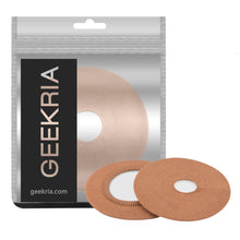 画像をギャラリービューアに読み込む, Geekria カバー 2 ペア 互換性 イヤーパッドカバー 劣化防止、防塵 ヘッドホン交換用 ストレッチニット 4-8CM ヘッドホン用 洗濯可 (Small / ブラウン)
