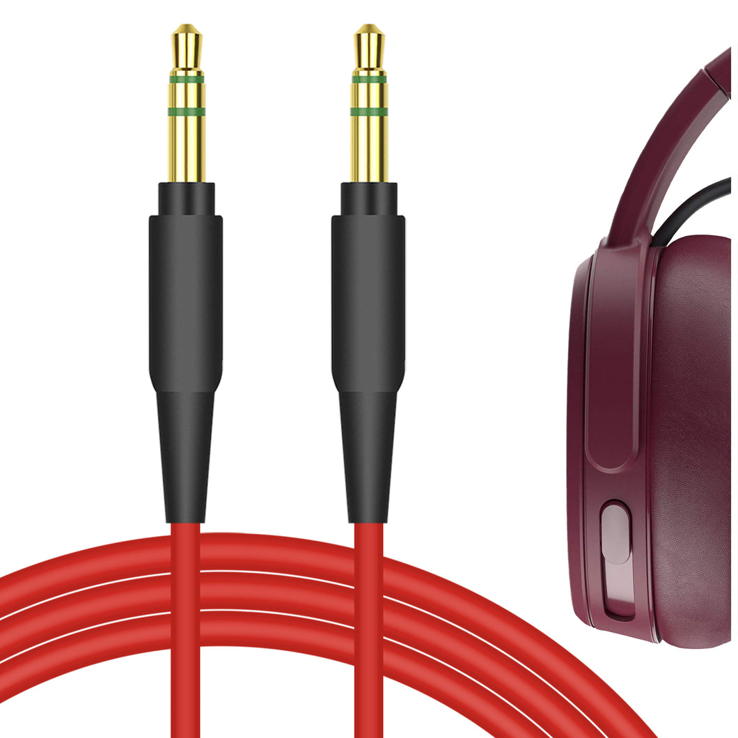 Geekria QuickFit ケーブル QuickFit Audio 互換性 オーディオコード Skullcandy Hesh3, Hesh2, Hesh, Crusher Evo, Crusher Wireless, Crusher ANC, Grind, Venue Wireless, Aviator ヘッドホンケーブル、3.5mm AUX に適合する 120 cm