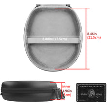 画像をギャラリービューアに読み込む, Geekria ケース 互換性 UltraShell ヘッドホンケース ハードケース 旅行用 ハードシェルケース Sony WH-CH500, MDR-XB950BT, MDR-10RBT, MDR-10RNC, MDR-1ABT に対応 収納ポーチ付属 (ブラック)
