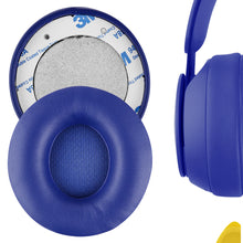 画像をギャラリービューアに読み込む, Geekria イヤーパッド QuickFit 互換性 パッド ビーツバイドクタードレ Beats Solo Pro (A1881) ヘッドホンに対応 パッド イヤー / イヤーカップ (プロテインレザー / ダークブルー)
